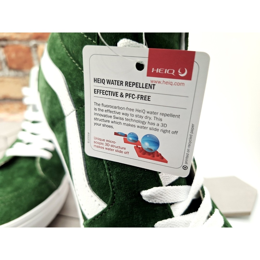 Vans Sk8-Hi‎ Pig Suede Douglas Fir Green Size US 9.5 Men's New VN0007NSBXU Rare - Picture 6 of 13